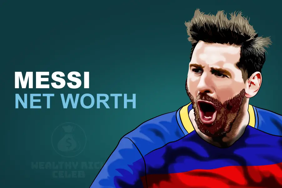 Leo Messi Net Worth Illustration