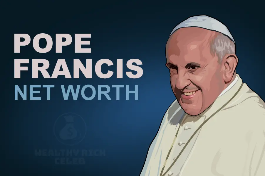 Pope Francis net worth illustration