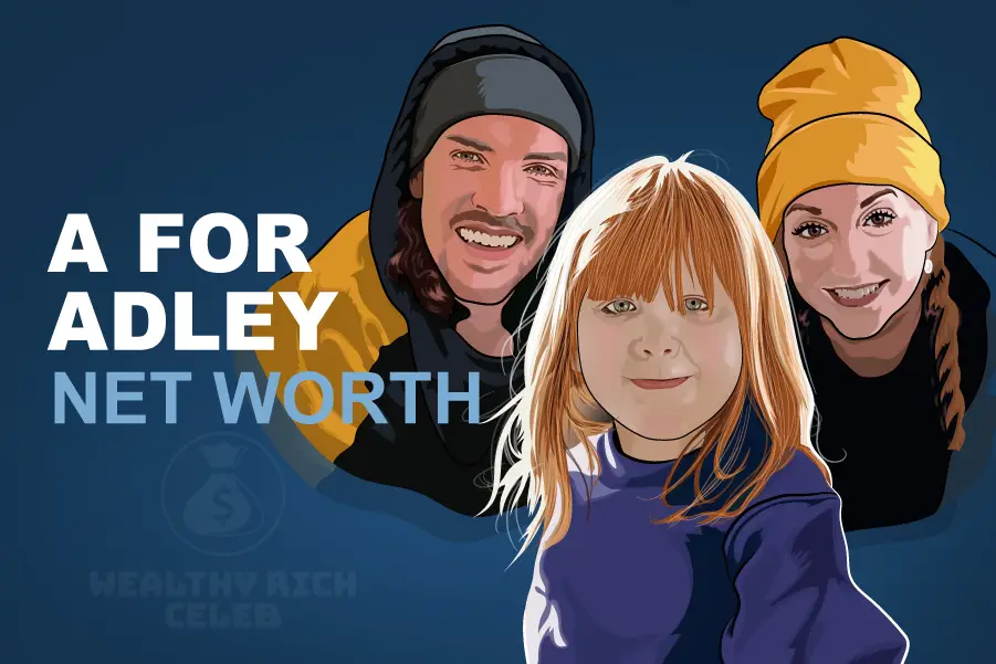 A For Adley net worth illustration with her family